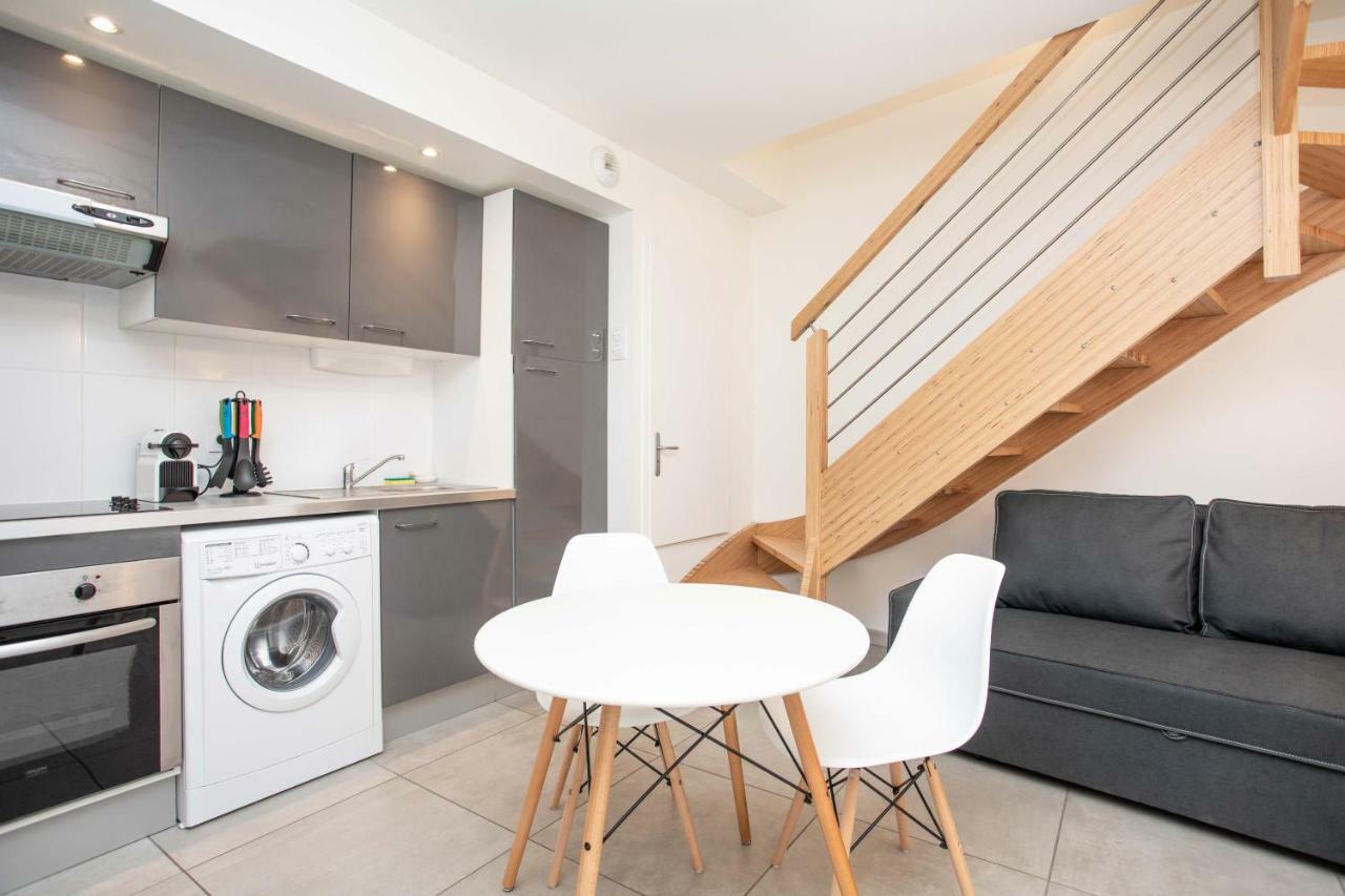 004 - Appartement Moderne Et Terrasse - Jeanne D'Arc, Toulouse Luaran gambar